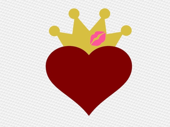 Free 337 Crown With Heart Svg Free SVG PNG EPS DXF File