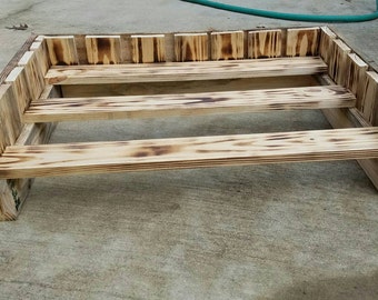 Pallet Wood dog bed