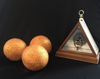 Snitch Bath Bomb with Ring inside!