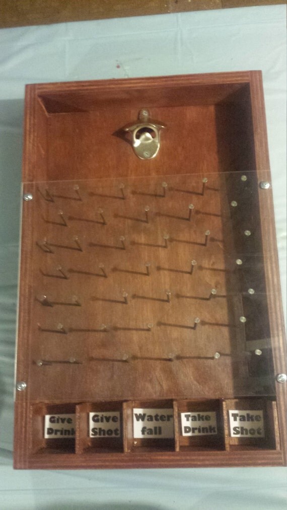 Beer Cap Plinko by Partystartergames on Etsy