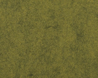 Felt - green craft felt / pond-green / mud-Green 1 mm 40 x 45 cm