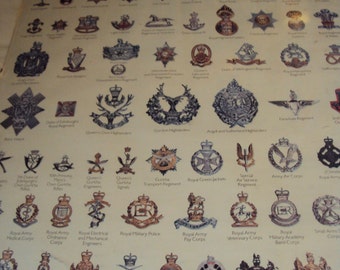 PARACHUTE REGIMENT, BLAZER Badge Lingot Badge Britannique Armée