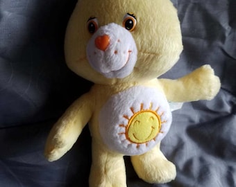 Vintage Funshine bear sunshine Care Bear plush