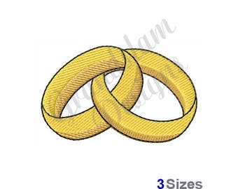 Connected Rings - Machine Embroidery Design