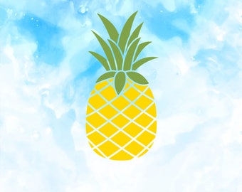 Download Pineapple Monogram Svg Pineapple Svg Pineapple Circle