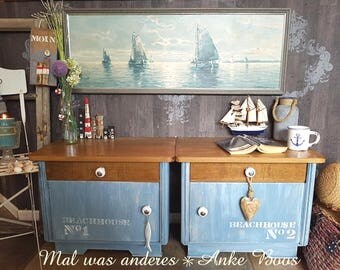 Charming shabby chic bedside Maritim