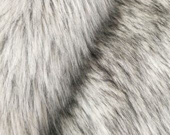 Luxury Silver Faux Fur Rug