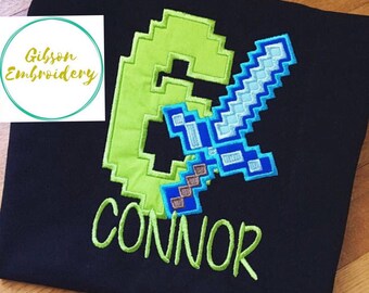 Minecraft sword  Etsy