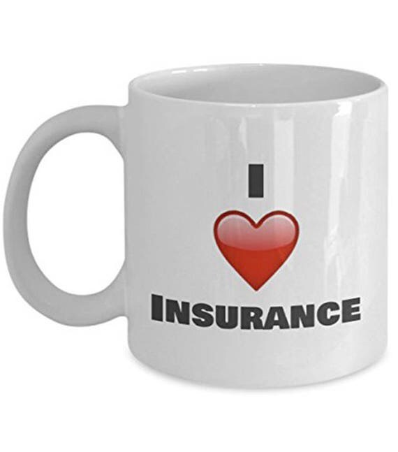 I love Insurance Insurance mug Insurance Coffee Mug