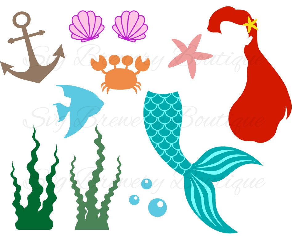Free Free 286 Silhouette Cameo Mermaid Tail Svg Free SVG PNG EPS DXF File
