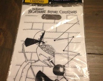 Vintage Nightmare Before Christmas Party Favor Bags