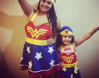Wonder Women Aapron (Mother, Daughter set)
