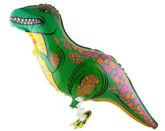 Dinosaur Balloon, Large Inflatable Balloon for Children, Dinosaur, Animal Balloon, Green Dinosaur Balloon, Walking Dinosaur Balloon