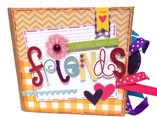 Friends Scrapbook Friends Photo Album Best Friends Mini