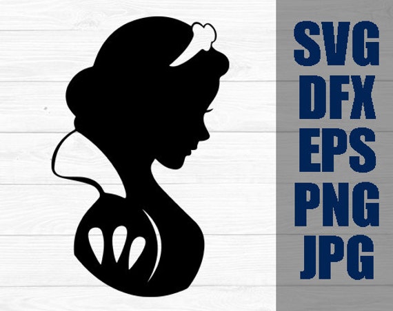 Download Snow White SVG Disney Iron On Decal Cutting File / by DuckySVG