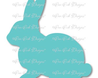 Easter Bunny Rabbit SVG File PDF / dxf / jpg / png / for Cameo, for Cricut & other electronic cutters