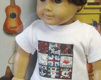 Assorted T-Shirts for 18" Boy Dolls