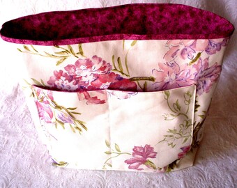 Large Purse Organizer, Bag Insert, Women's Purse Insert, Large Handbag Insert, Purse liner with pockets, Gift for Her, extra pockets