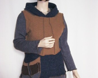 SALE Size Medium Wool Hoodie