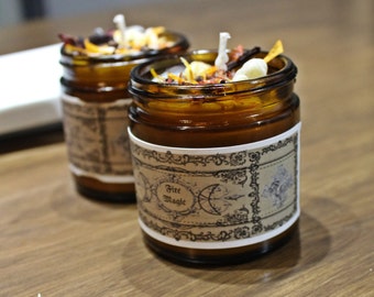 Fire Magic Candle, Fire Candle, Ritual, Spell, Passion, motivation, Creativity, Magic, Witchcraft