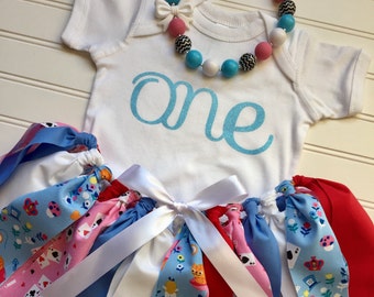 Alice in Wonderland Outfit - Alice in Wonderland Costume - Alice Costume - Alice Tutu - Mad Hatter Outfit - Alice Birthday