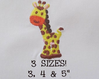 Buy 1 Get 1 Free! Giraffe Embroidery Design Baby Giraffe Embroidery Design Baby Embroidery Design Digital Design Embroidery Pattern