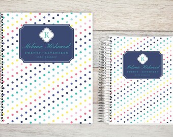 Daily Planner | 2018 Day Planner | One Page Per Day Planner | 2 page per day planner | Personal Daily Organizer | simply stunning monogram