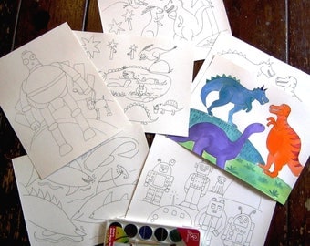 Kids Watercolor Painting Kit