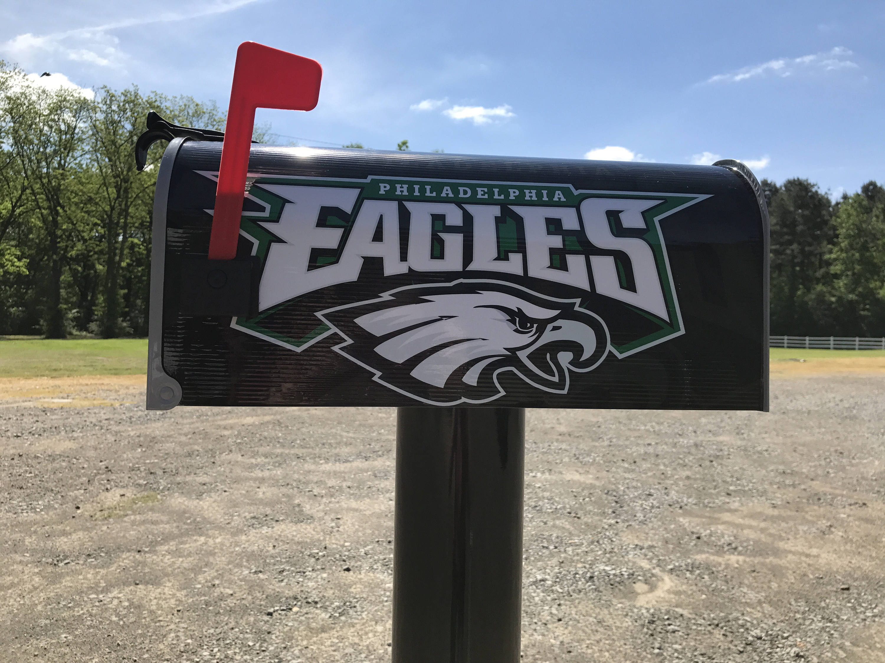 Philadelphia Eagles Mailbox