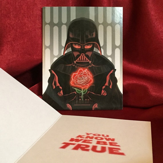 Darth Vader Valentines Day Card 5718