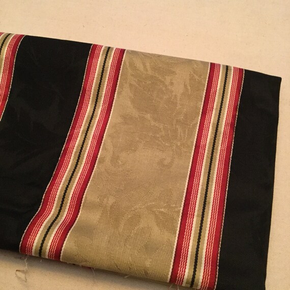 red and black pinstriped fabric red and black pinstriped fabric