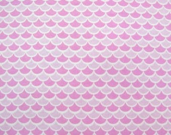 Flannel Fabric by the Yard in a Fun Pink on Pink Print 1 Yard