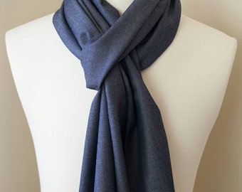 Scarf - Denim - Pendleton Wool