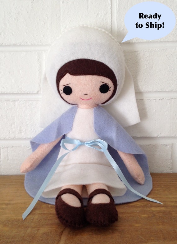 stuffed mary doll