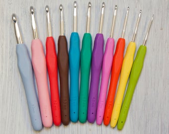 Crochet Hook Set Ergonomic 11 sizes
