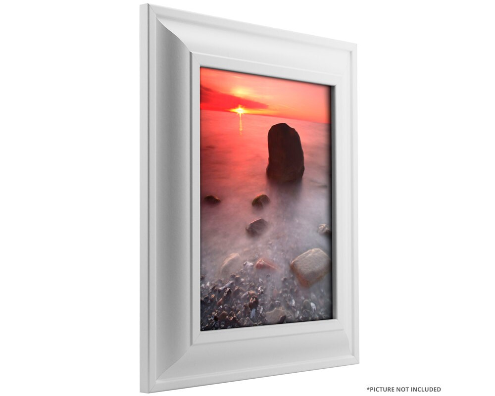 Craig Frames 22x28 Inch White Picture Frame Contemporary