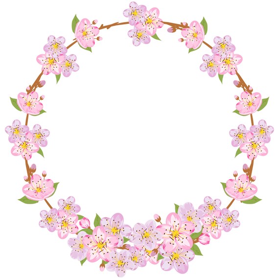 spring wreath clipart - photo #11