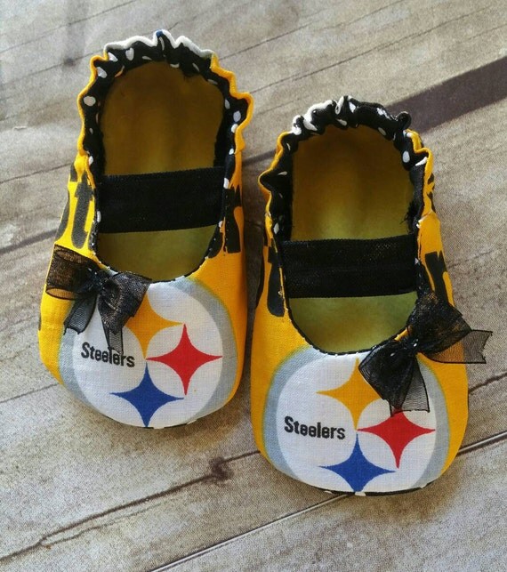 Pittsburgh Steelers Baby Maryjane Booties