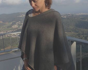 100% Cashmere NEW Style poncho