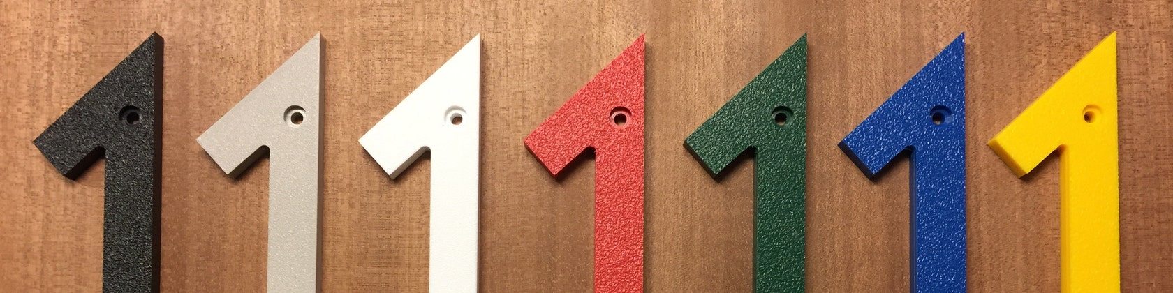 Custom House Numbers Letters etc. by GoHomeNumbers on Etsy