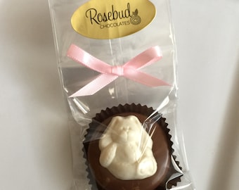 12 Chocolate Bunny Rabbit Oreo Cookie Favors Easter Spring