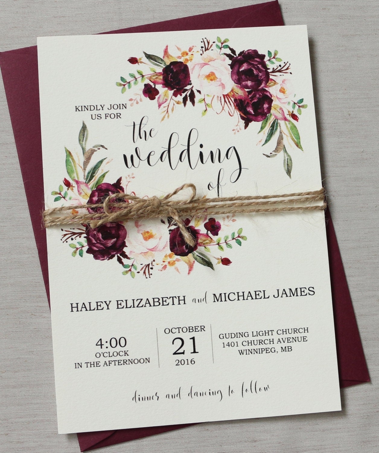 wedding invite | etsy wedding invite | etsy, Wedding invitations