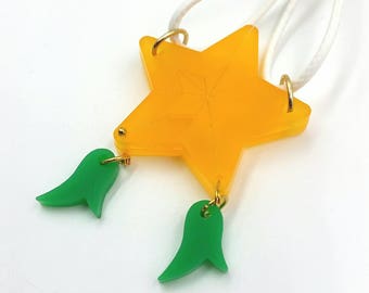Paopu Fruit Necklace Set