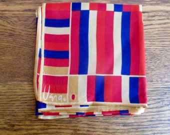 Vintage Vera Neumann Colorblock Scarf