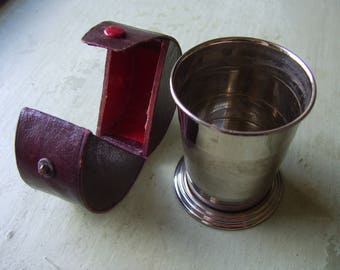 A Vintage Travel Cup/Collapsible Cup - 1910's-1920's.