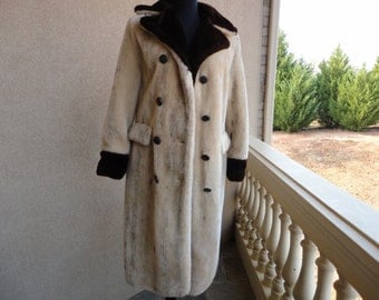 Vintage Faux Fur Coat