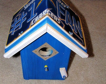 New Orleans Bird House distressed wood Licensed by FurTheBirds