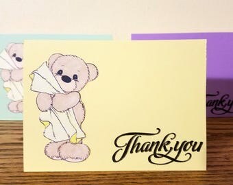 Baby Shower Thank You Card Set