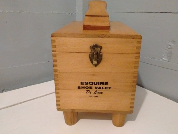 shoe polish storage box