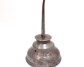Eagle Oil Can / Eagle Pump Oiler / Thumb Pump Oiler / Oil Can / Metal Oil Can / Gearhead / Automotive /Garage
